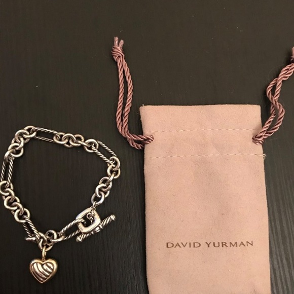 DAVID YURMAN Heart Charm Bracelet - Picture 3 of 3